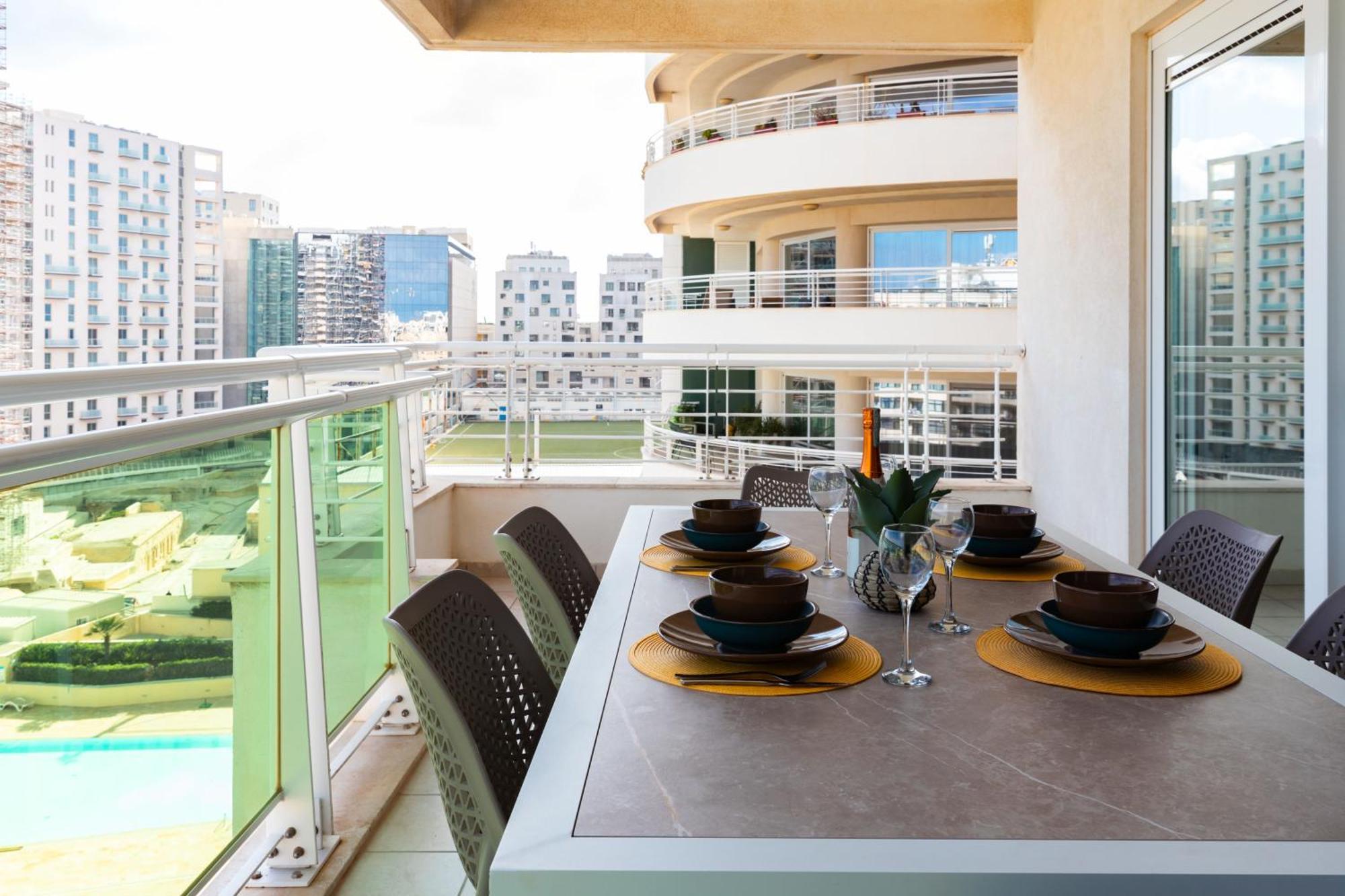 Luxury Seafront 3Br With Pool By Arcobnb Sliema Bagian luar foto